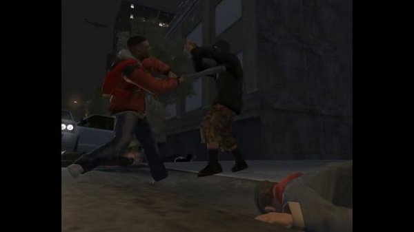 GTA 4 Все приёмы рукопашного боя | Technique Fighting