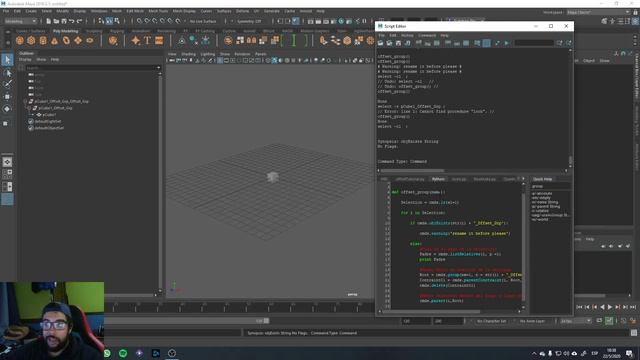 Maya Python con un mae random // 07 Crear funciones! def funciones(): смотреть онлайн