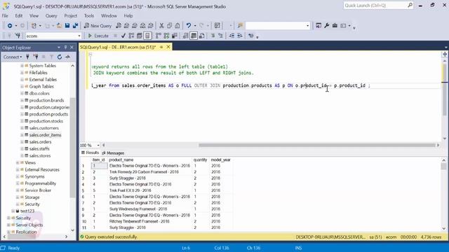 SQL FULL JOIN | Learn SQL Online | SQL Tutorial | Sekharmetla | Harisystems смотреть онлайн