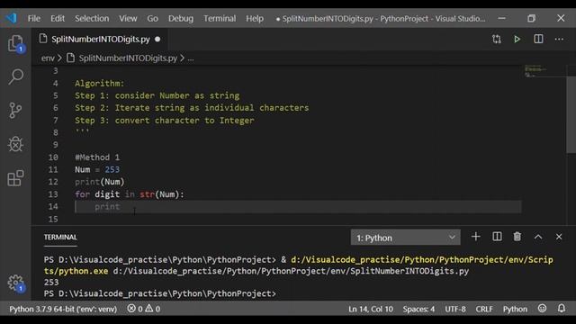 Python for Beginner #5 - Split Integer into Digits смотреть онлайн