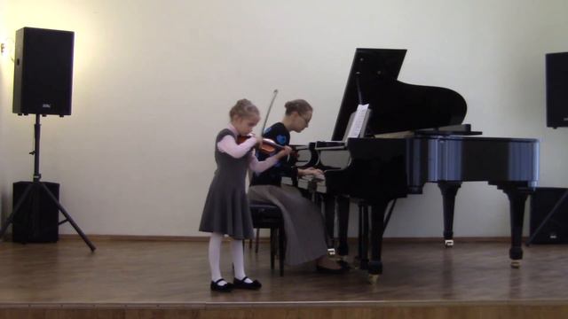 Василиса Паршкова, скрипка, 6 лет. смотреть онлайн