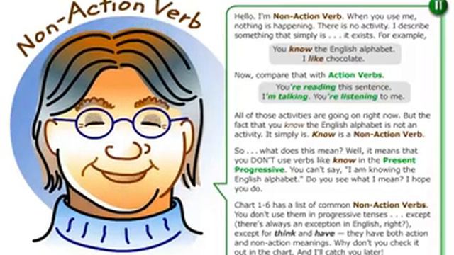 #1 6 Present Time Non Action Verb смотреть онлайн