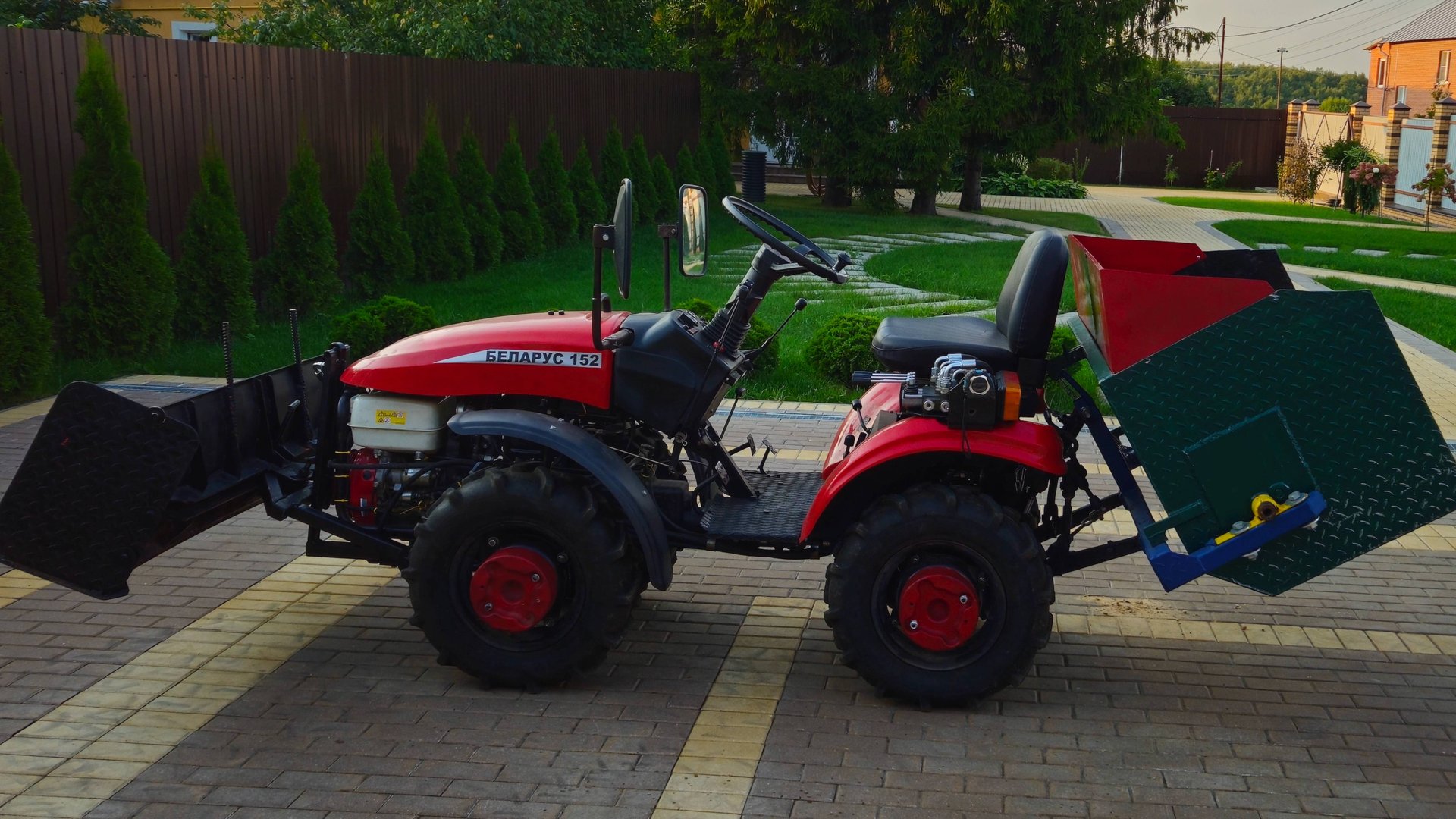 МТЗ 152. Регулировка давления гидравлической системы ( распределителя ). смотреть онлайн