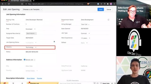 Zoho Recruit Full Product Tutorial смотреть онлайн