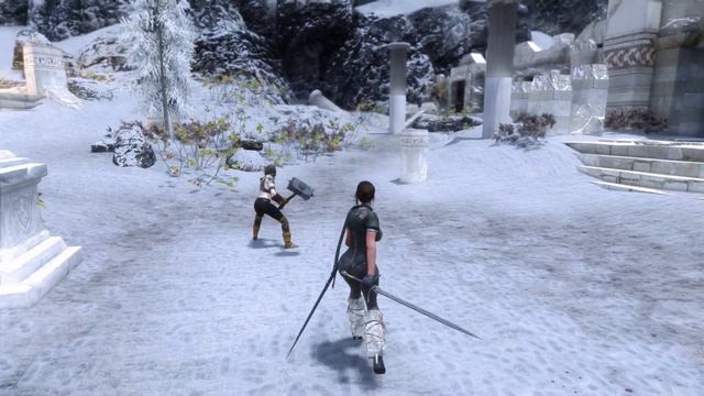 Skyrim SE - Just new Female Animations : 1 hand смотреть онлайн