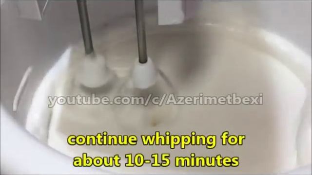 Yumurta ağıyla bişmiş krem, egg white whipped cream смотреть онлайн