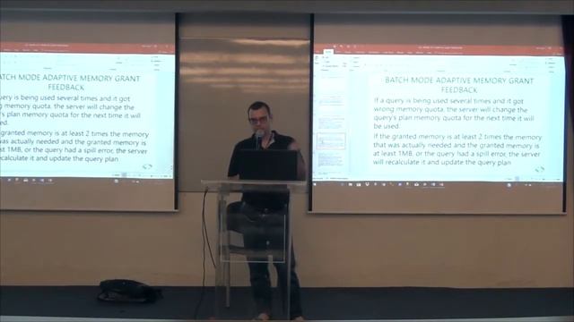 SQL Saturday Israel 2018: Adaptive query processing by Adi Cohn смотреть онлайн