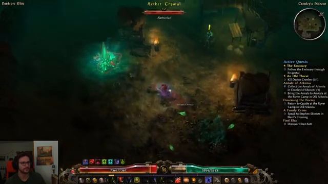 [HC] Grim Dawn Speedleveling - Witch Hunter, dual wield acid - part 1 normal/elite смотреть онлайн