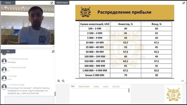 Презентация Блокчейн Фонд смотреть онлайн
