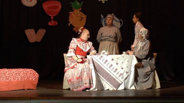 А.Н. Островский «Праздничный сон до обеда» (1 действие), музыка В. Гаврилина, отрывок из пьесы смотреть онлайн