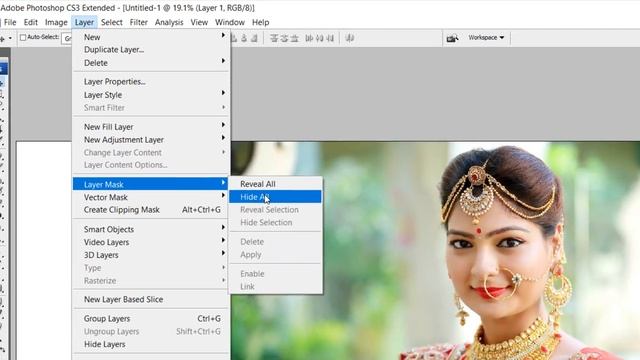 फोटोशॉप में ब्रश टूल को कैसे यूज़ करें | How to use the brush tool in Photoshop. смотреть онлайн