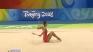 Evgenia Kanaeva 2008 Beijing Clubs