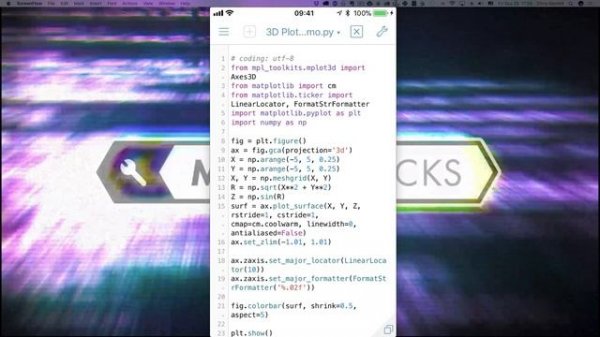 Run Python on your iPhone - Introducing Pythonista
