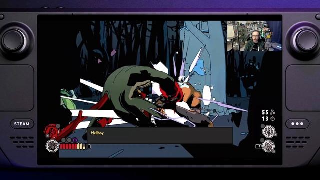 Rouge ça veut dire... STOP ! Je teste Hellboy Web of Wyrd sur Steam Deck ! Un jeu total badass ? смотреть онлайн