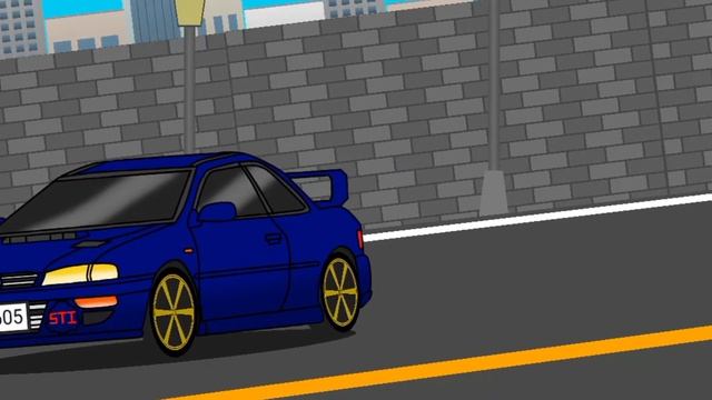 Impreza 22b Sti test (Sticknodes 4.0.0) смотреть онлайн