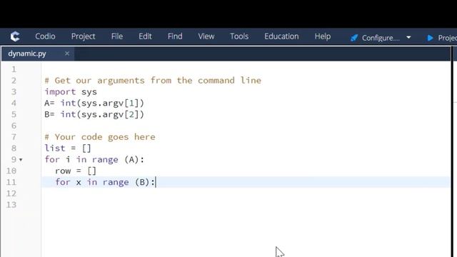 Codio Challenge 3. 3. Dynamic Creation смотреть онлайн