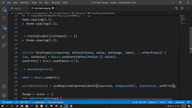 24 Rich Text Input Component Part I | Reactor смотреть онлайн