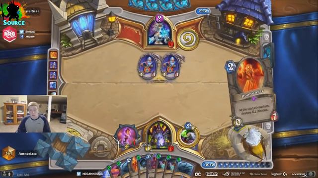 Hearthstone Frozen Throne WTF Moments Funny and lucky Rng Moments смотреть онлайн