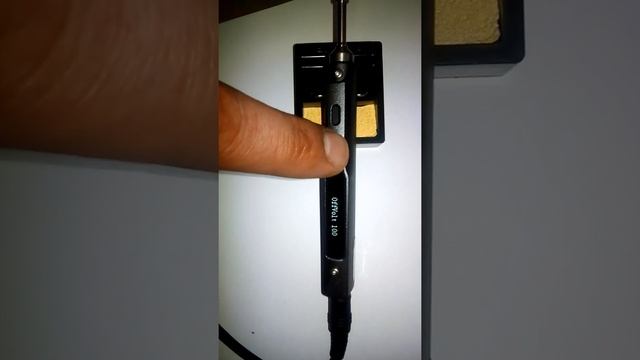 Настройки паяльника TS-100 на заводской прошивке