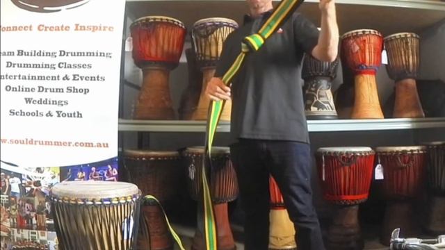 Drum Shop - Pro Series Djembe Straps смотреть онлайн