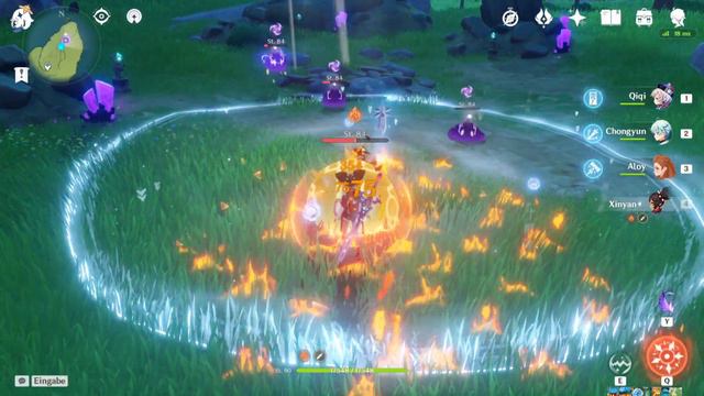 Day 201 of waiting that miHoYo adds a slime pet in Genshin Impact смотреть онлайн