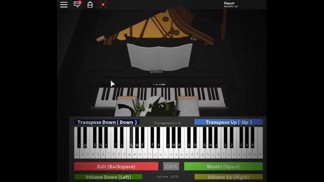 Roblox Piano| The Bright Future - Flappyb Ossashii(Notes In The Description) смотреть онлайн