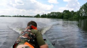 Катабайд от Таймтриал под мотором Ямаха 2 л.с.