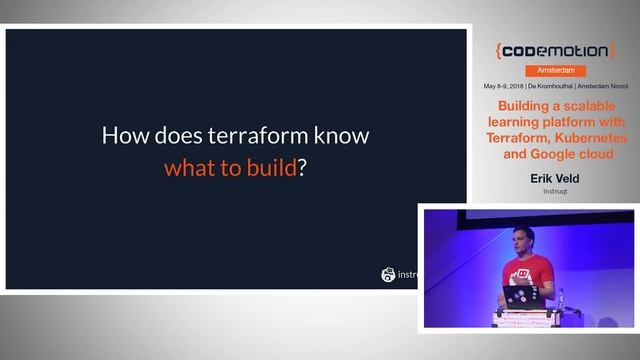 Building a scalable learning platform: Terraform, Kubernetes - Erik Veld - Codemotion Amsterdam 201 смотреть онлайн