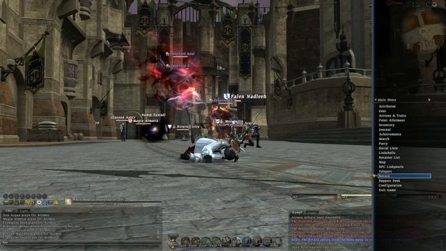 Final Fantasy XIV 1.23b - Ul'dah invasion 2012-11-03, Ragnarok смотреть онлайн