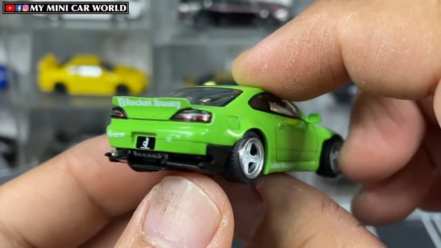 『MY MINI CAR WORLD』UNBOXING MINI GT 1/64 NISSAN SILVIA ROCKET BUNNY смотреть онлайн