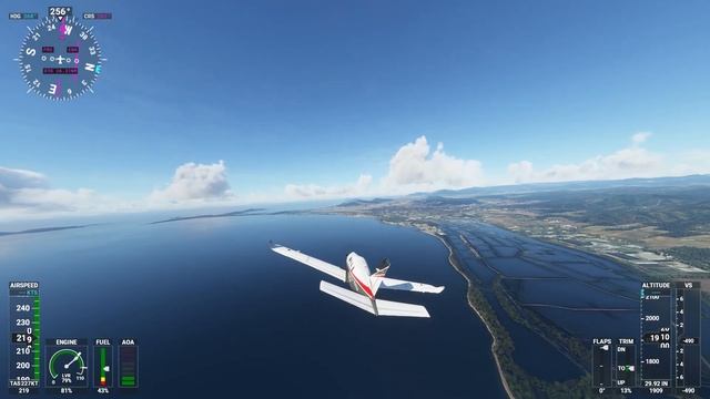 Microsoft Flight Simulator 2020 France. Nice Côte d'Azur Airport - Marseille Provence Airport смотреть онлайн