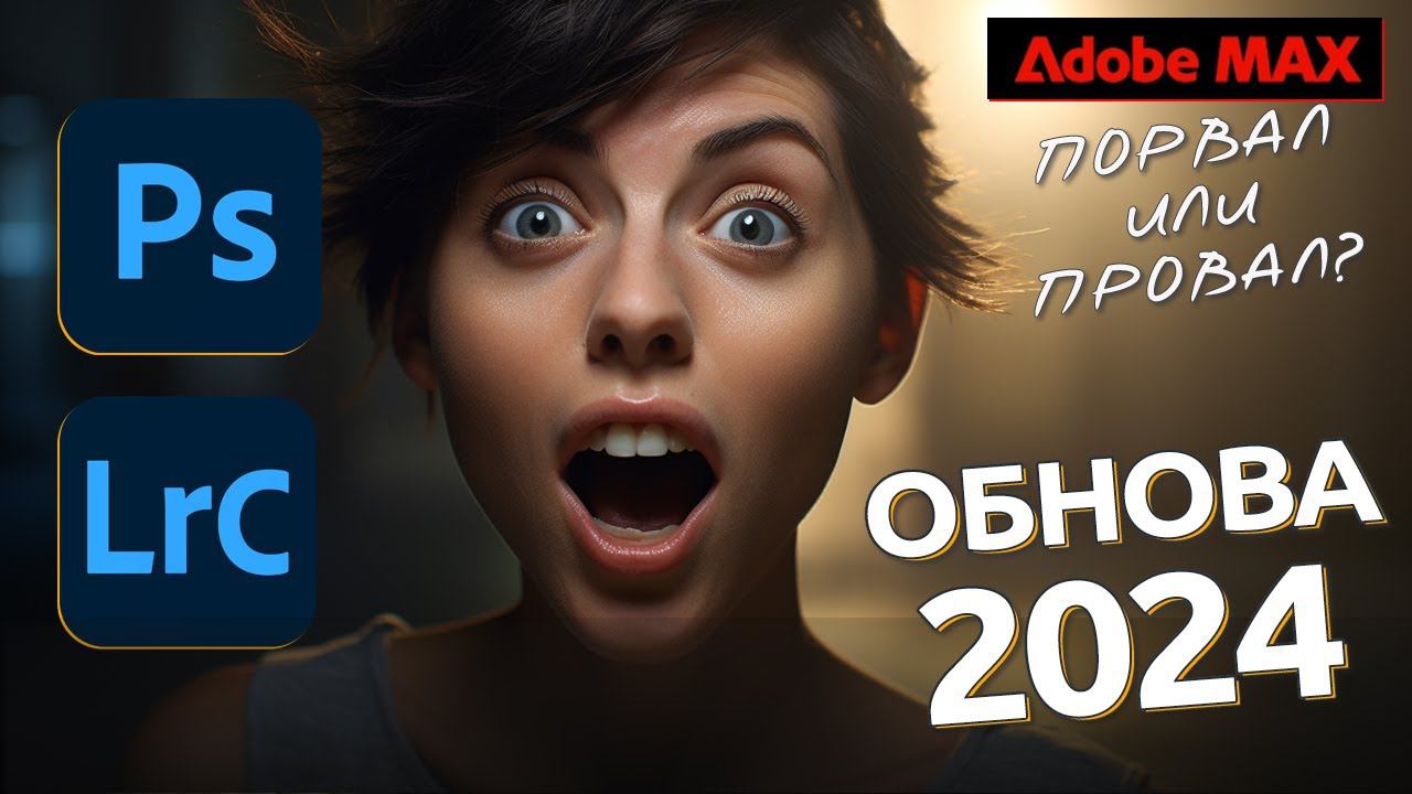 Обновление Photoshop 2024 и Lightroom 2024 / Так ли все хорошо смотреть онлайн