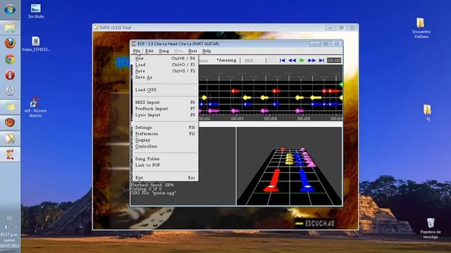 Frets on Fire:Quitar el error "IndexError: list index out or range" del Frets on Fire смотреть онлайн