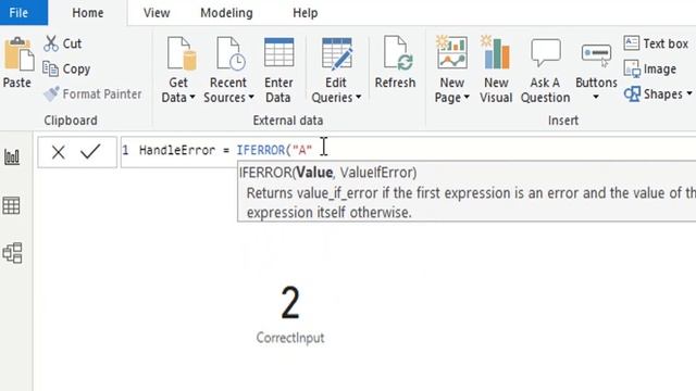 Power Bi DAX Function IFERROR смотреть онлайн