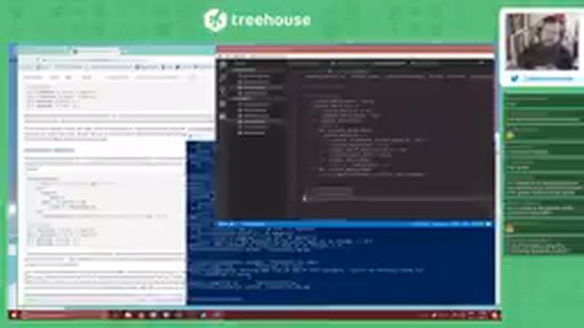 Treehouse LiveCoding: Glitch and Coconut смотреть онлайн