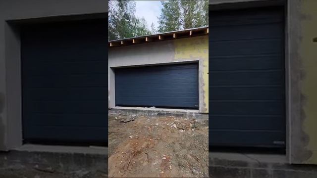 Гаражные автоматические секционные ворота Hormann смотреть онлайн