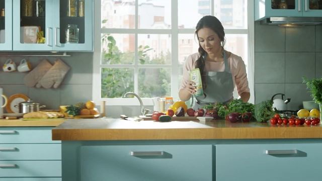 Суп из брокколи и цукини_ВКУСНАЯ КУХНЯ с Гаухар Жексен