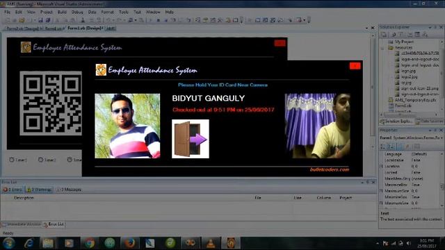Webcam QR Code Scanner using VB Net смотреть онлайн
