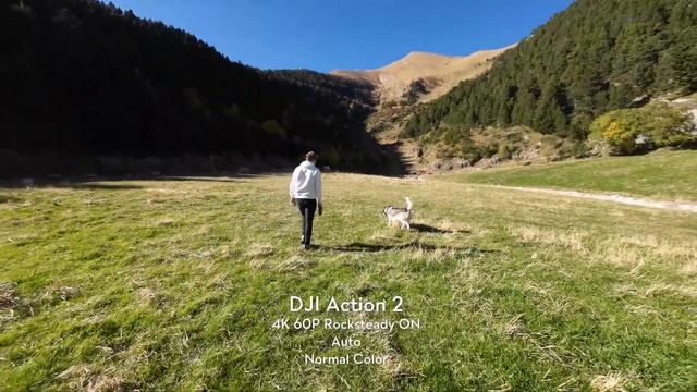 DJI ACTION 2 vs GOPRO 10 ONLY FOOTAGE COMPARISON - NO BORING TALKING