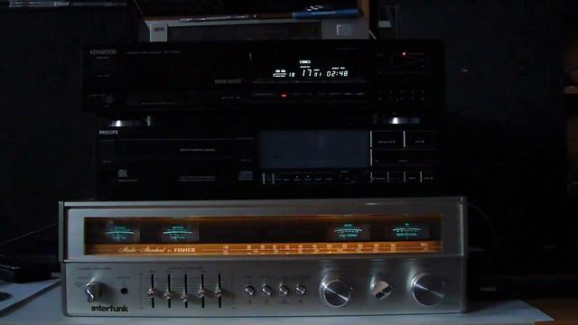 Fisher RS-2004A + KENWOOD DP-1100 D смотреть онлайн