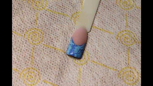 Nail Art, Дизайн ногтей, выполненный в технике "Кракелюр" смотреть онлайн