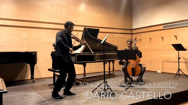 Dario Castello - Sonata Quinta a 2, sopran e violeta смотреть онлайн