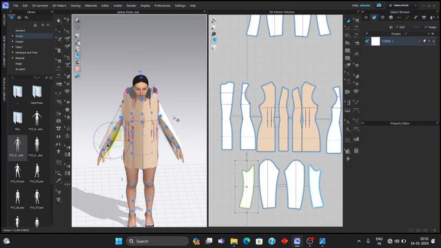 Alexander McQueen's Iconic Dress ft. Kaia Gerber | Clo3D Patternmaking Tutorial - Episode 1 смотреть онлайн