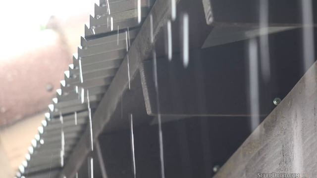 ► Fall Asleep Fast With 5 Of Rain On Tin Roof With Thunder. Rain Sounds For Sleeping. Metal Roof.