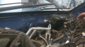 Замена радиатора печки Geely MK