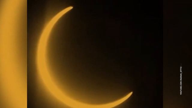 Ярославцы наблюдали кольцеобразное солнечное затмение смотреть онлайн