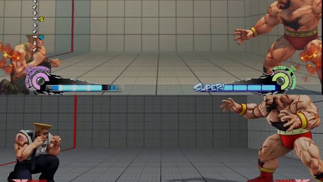 Guile: Side by Side + Sonic Boom comparison [SF4/SF5] смотреть онлайн