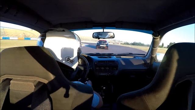 Lausitzring Freies Fahren Civic EJ9 19.06.17 Turn 8