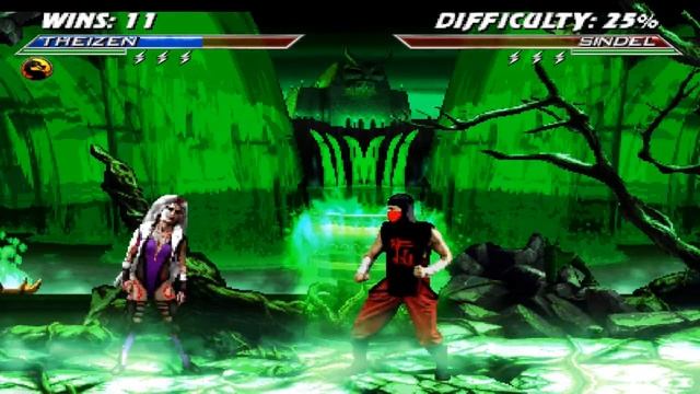 Mortal Kombat Bloodriver (Baphomet Behemoth's Edit) Theizen Full Playthrough смотреть онлайн