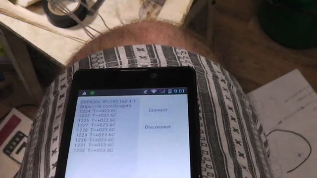 ESP8266 ds18b20 Android смотреть онлайн